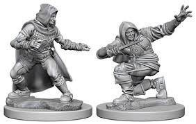 Pathfinder Battles Human Male Rogue Unpainted Miniatures - The Comic Warehouse