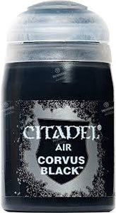 Warhammer Citadel Paint: AIR Corvus Black - Comic Warehouse