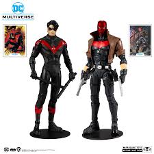 Nightwing & Red Hood Dc Multiverse 2 Pack McFarlane Toys