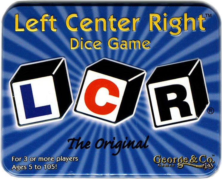 Left Center Right Dice Game