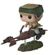 POP 228 Star Wars Princess Leia With Speeder Bike