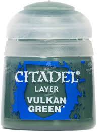 Warhammer Citadel Paint: LAYER Vulkan Green