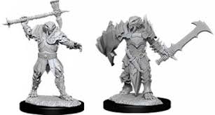 D&D Dragonborn Paladin Unpainted Miniatures - The Comic Warehouse