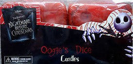 The Nightmare Before Christmas Oogie's Dice Candles - The Comic Warehouse