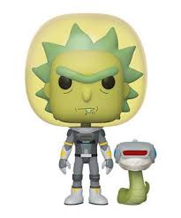 POP 689 Animation Space Suit Rick With Snake