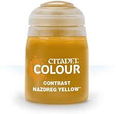 Warhammer Citadel Paint: CONTRAST Nazdreg Yellow