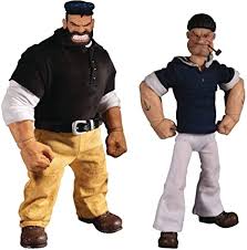 Bluto and Popeye: Stormy seas ahead: Deluxe box set 1/12 Mezco collectible - The Comic Warehouse