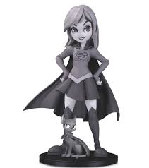 Supergirl Chrissie Zullo Dc Artist Alley Collectables ( Black & White Limited to 2000)