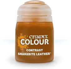 Warhammer Citadel Paint: CONTRAST Snakebite Leather