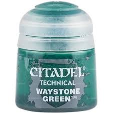 Warhammer Citadel Paint: TECHNICAL Waystone Green