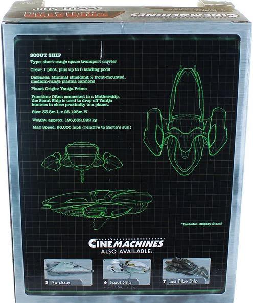 Cine Machines 6 Predator Scout Ship