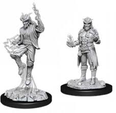 D&D Tiefling Sorcerer Unpainted Miniatures - The Comic Warehouse