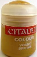 Warhammer Citadel Paint: COLOUR Vomit Brown - Comic Warehouse