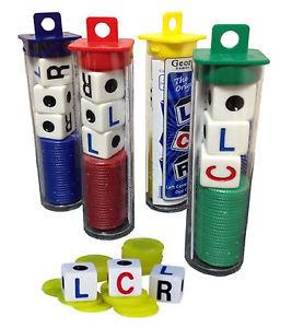 LCR Dice Game Tube
