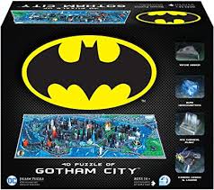 Dc Mini Gotham City 4D Puzzle