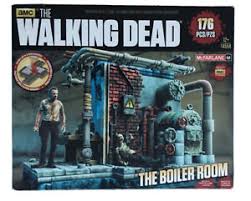 The Walking Dead The Boiler Room Building Set 176pcs McFarlane Toys