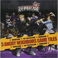 Zombicide 3 Angry Neighbours Game Tiles