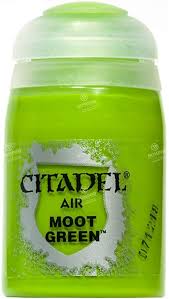 Warhammer Citadel Paint: AIR Moot Green