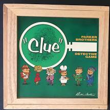 Clue Detective Game Parker Brothers Nostalgia