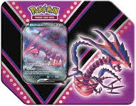 Pokemon  - Tin - Eternatus V ( Purple ) - The Comic Warehouse