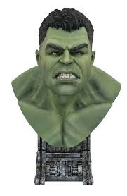 Hulk: Marvel 1/2 scale legendsin 3d Resin Bust - The Comic Warehouse