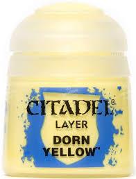 Warhammer Citadel Paint: LAYER Dorn Yellow