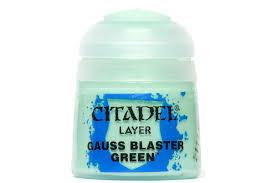 Warhammer Citadel Paint: LAYER Gauss Blaster Green