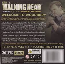 The Walking Dead The Best Defense Woodbury Expansion