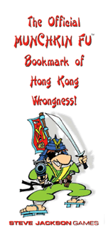 Munchkin Fu Exp. Bookmark of Hong Kong Wrongness