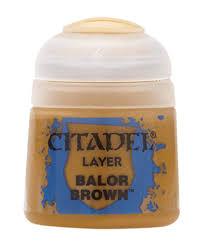 Warhammer Citadel Paint: LAYER Balor Brown