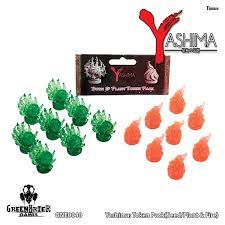 Yashima Burn 7 Plant token pack - The Comic Warehouse