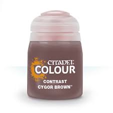 Warhammer Citadel Paint: CONTRAST Cygor Brown