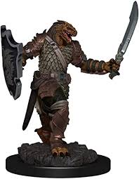 D&D Dragonborn Paladin Premium Miniatures - The Comic Warehouse