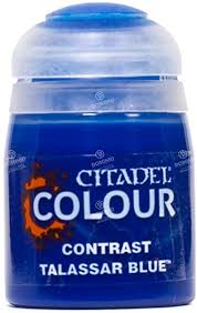 Warhammer Citadel Paint: CONTRAST Talassar Blue