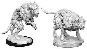 Pathfinder Battles Hell Hounds Unpainted Miniatures - The Comic Warehouse