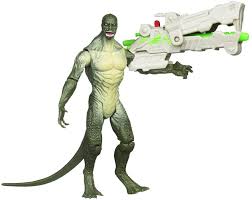 The Amazing Spider-Man Reptile Blast Lizard with Launching Missle