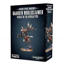  Warhammer 40K Chaos Space Marines Haarken Worldclaimer Hearld of the Apocalypse - The Comic Warehouse