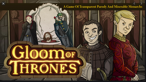 Gloom Of Thrones Card Game