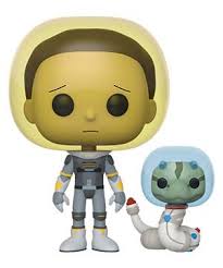 POP 690 Animation Space Suit Morty With Snake