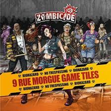 Zombicide 9 Rue Morgue Game Tiles