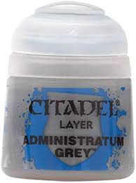 Warhammer Citadel Paint: LAYER Administratum Grey