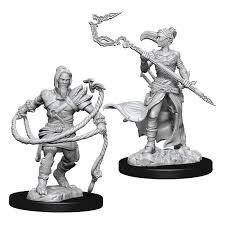 Magic Stoneforge Mystic & Kor Hookmaster Unpainted Miniatures - The Comic Warehouse