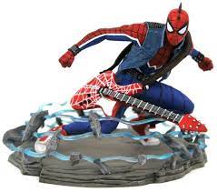 Marvel Spider-Punk Gamerverse pvc Gallery diorama - The Comic Warehouse