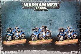 Warhammer 40k Space Marine Scout Bike Squad - The Comic Warehouse