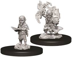 Pathfinder Battles Male Gnome Sorcerer Unpainted Miniatures - The Comic Warehouse