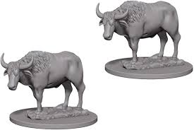 Deep Cuts Oxen Unpainted Miniatures - The Comic Warehouse