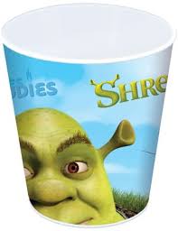 Shrek Trash Can