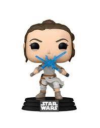 POP 434 Star Wars Rey (Two Lightsabers) - The Comic Warehouse