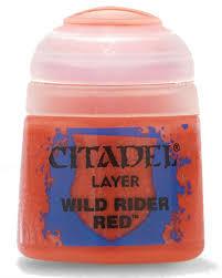 Warhammer Citadel Paint: LAYER Wild Rider Red