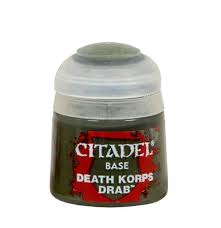 Warhammer Citadel Paint: BASE Death Korps Drab